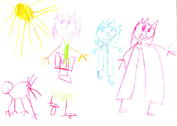 Ребенок 4 года о чем говорят рисунки детей thumbnail