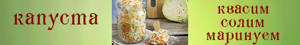 Квасим, солим, маринуем капусту Квасим, солим, маринуем капусту
