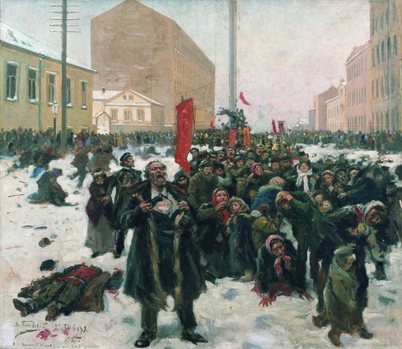 Георгий Гапон был уверен, что Николай II подпишет петицию, и исход шествия будет мирным.
