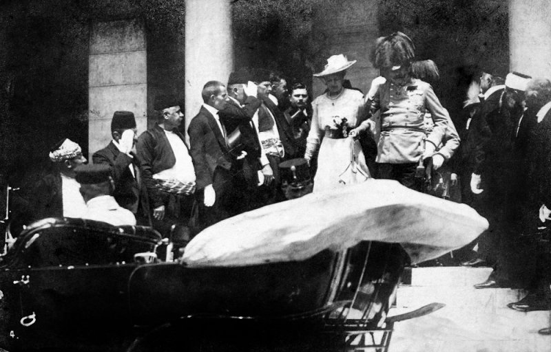  Поводом к войне стало убийство в Боснии сербским националистом Гаврилой Принципом австрийского эрц-герцога Франца Фердинанда и его супруги.