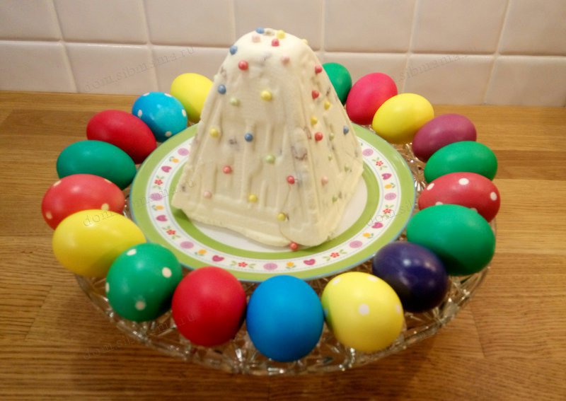 Вареная пасха, автор рецепта myffka