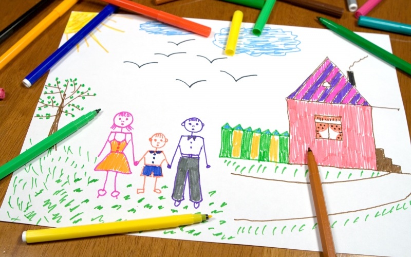 Анализ детских рисунков. Что в них видят психологи? - Воспитание и  психология