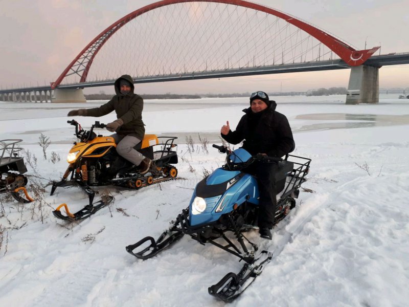 6 вариантов прогулки на снегоходах в Новосибирске и вокруг. Прокат «Горский»