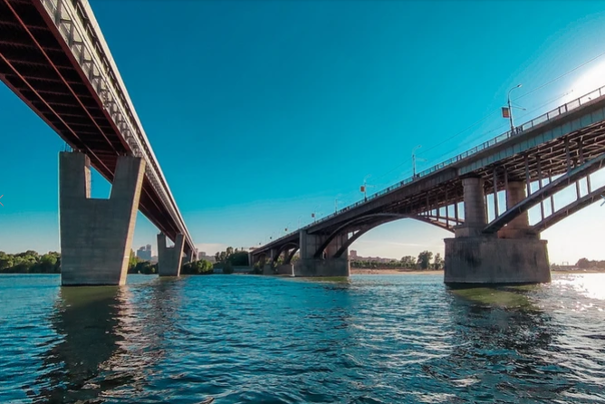 Шесть мостов Новосибирска