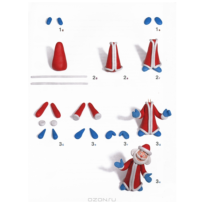 поделки из пластилина пошаговая инструкция