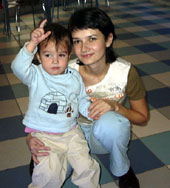 Это я, Настя и мой сын Максим