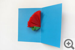 How to Make a Pop-Up Carnation Flower Card: Step by Step Tutorial
