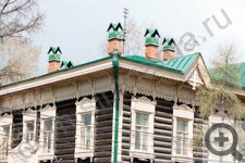 красивые деревянные дома Томска