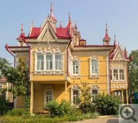 красивые деревянные дома Томска