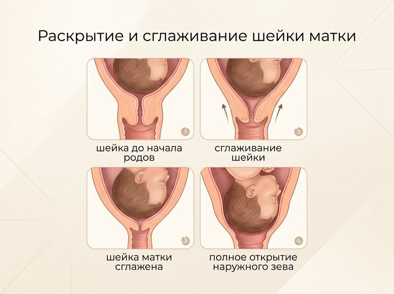 Готовность шейки матки к родам