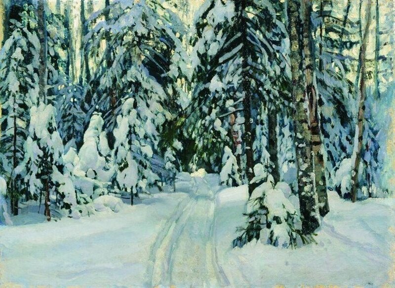 20 зимних пейзажей русских художников