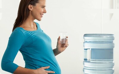 Жидкость в организме беременной